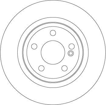 TRW DF6634 | Disk Arka 13-A-Seri (A220-A250) B-Seri (B220-B250) | 1 Adet