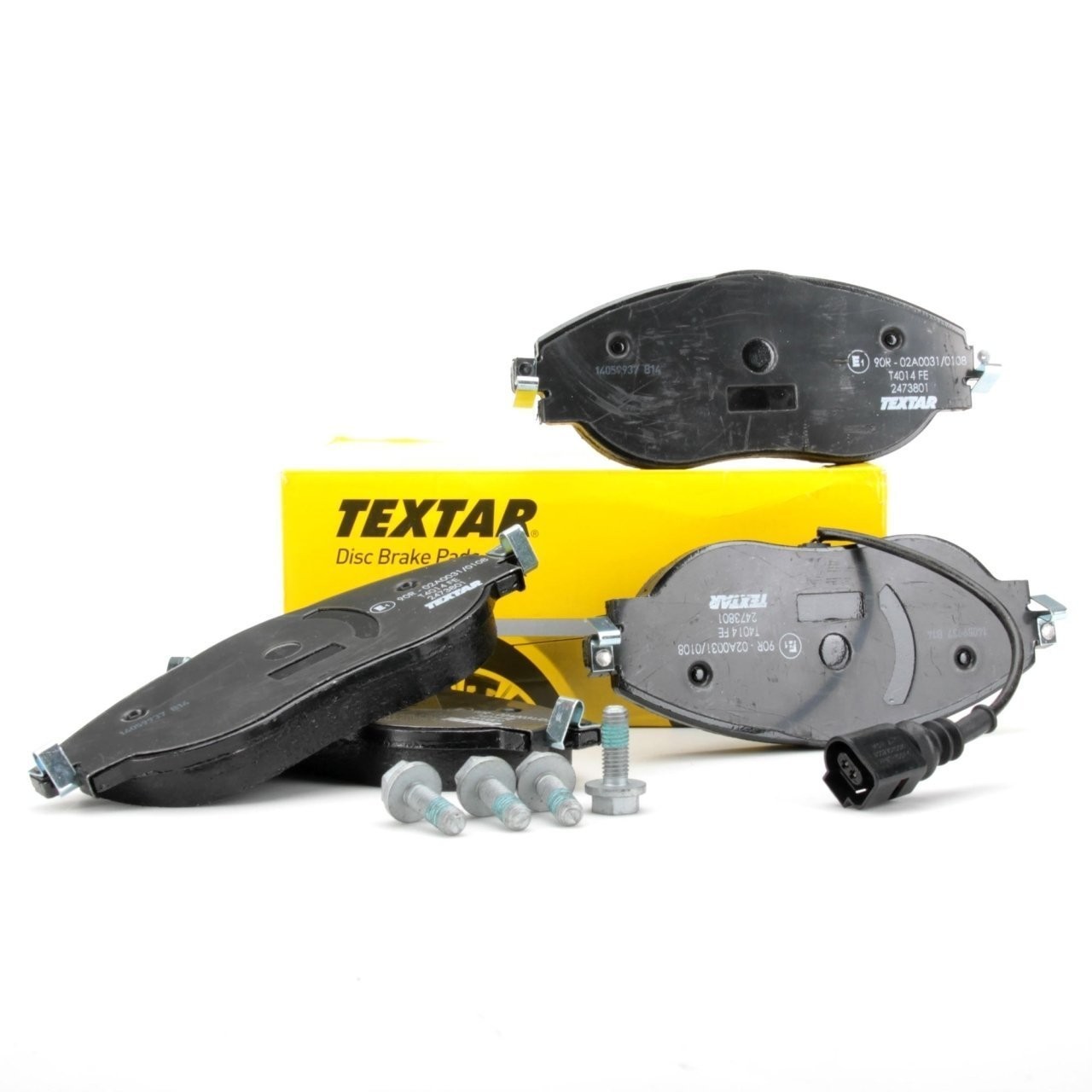 TEXTAR 2473801 | Seat Leon 2014 Model Sonrası Ön Fren Balata Takımı