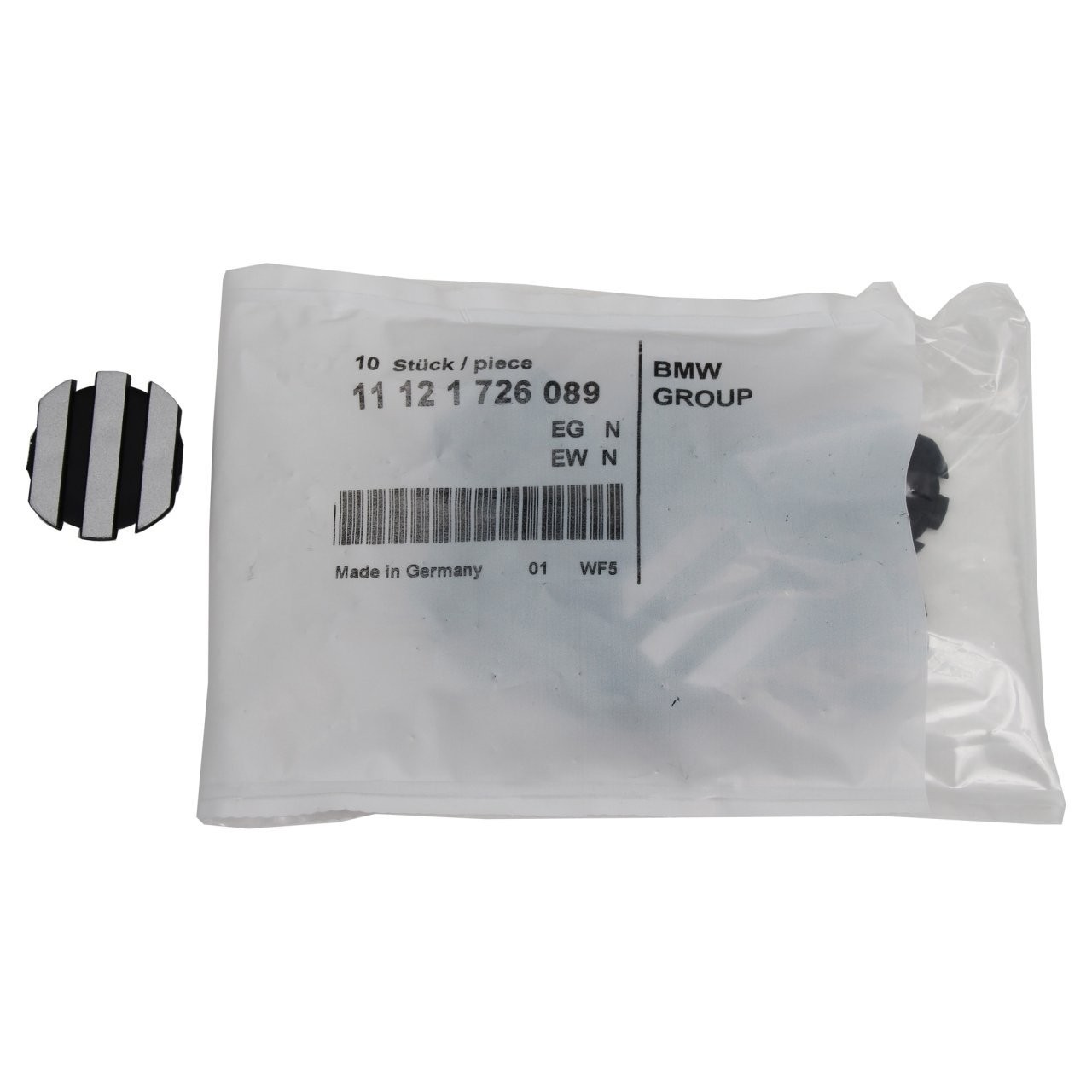 BMW 11121726089 | 5 Serisi E39 Kasa Motor Üst Zebra Kapağı Orijinal (11121726089-3)