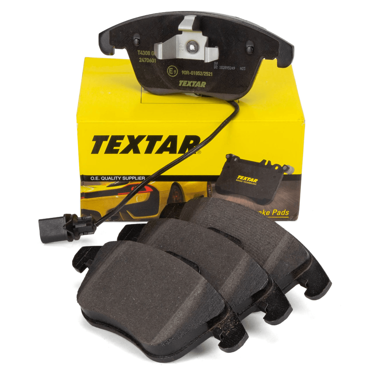 TEXTAR 2470601 | Audi A5 2008 Model Sonrası Ön Fren Disk Balata Takım