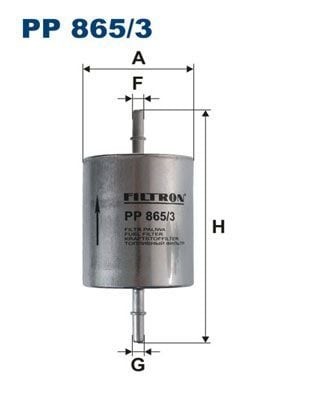 FILTRON PP865-3 | Benzin Filtresi 01-07 Mondeo 1.8-2.0 16V