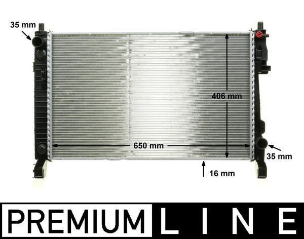 MAHLE CR661000P | Su Radyatörü Mercedes Mb A-Cl. (W169) O.E.