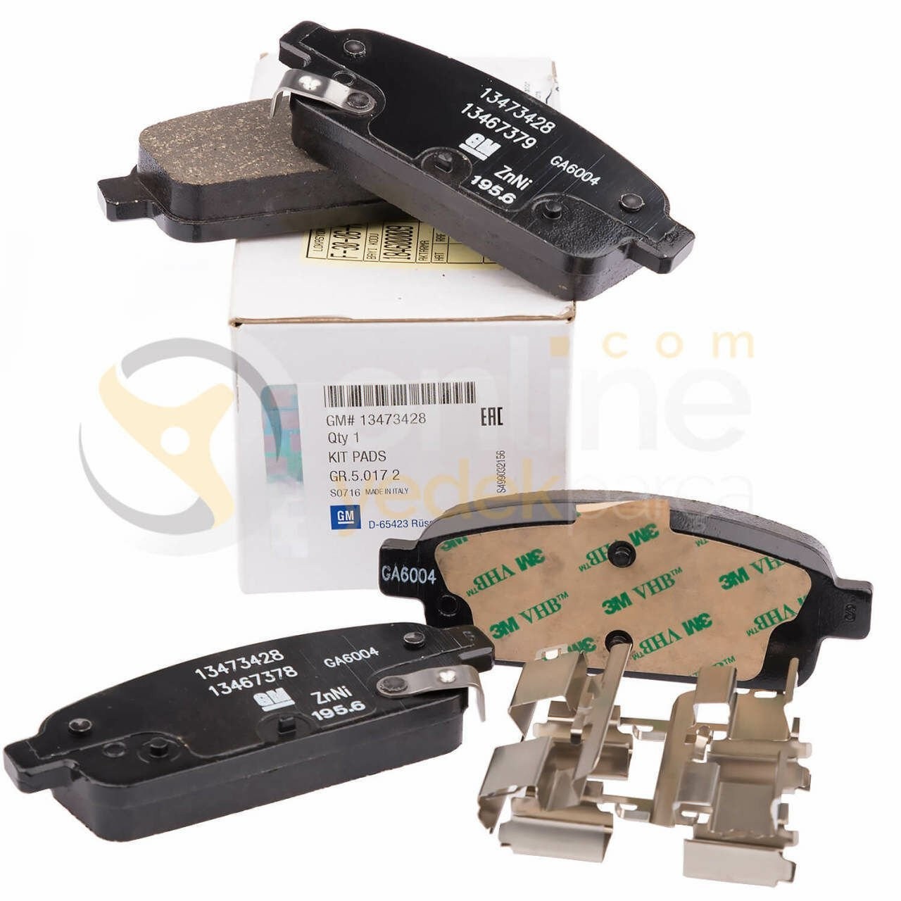 PSA 95530021 | Opel Astra J Arka Fren Balatası Orijinal
