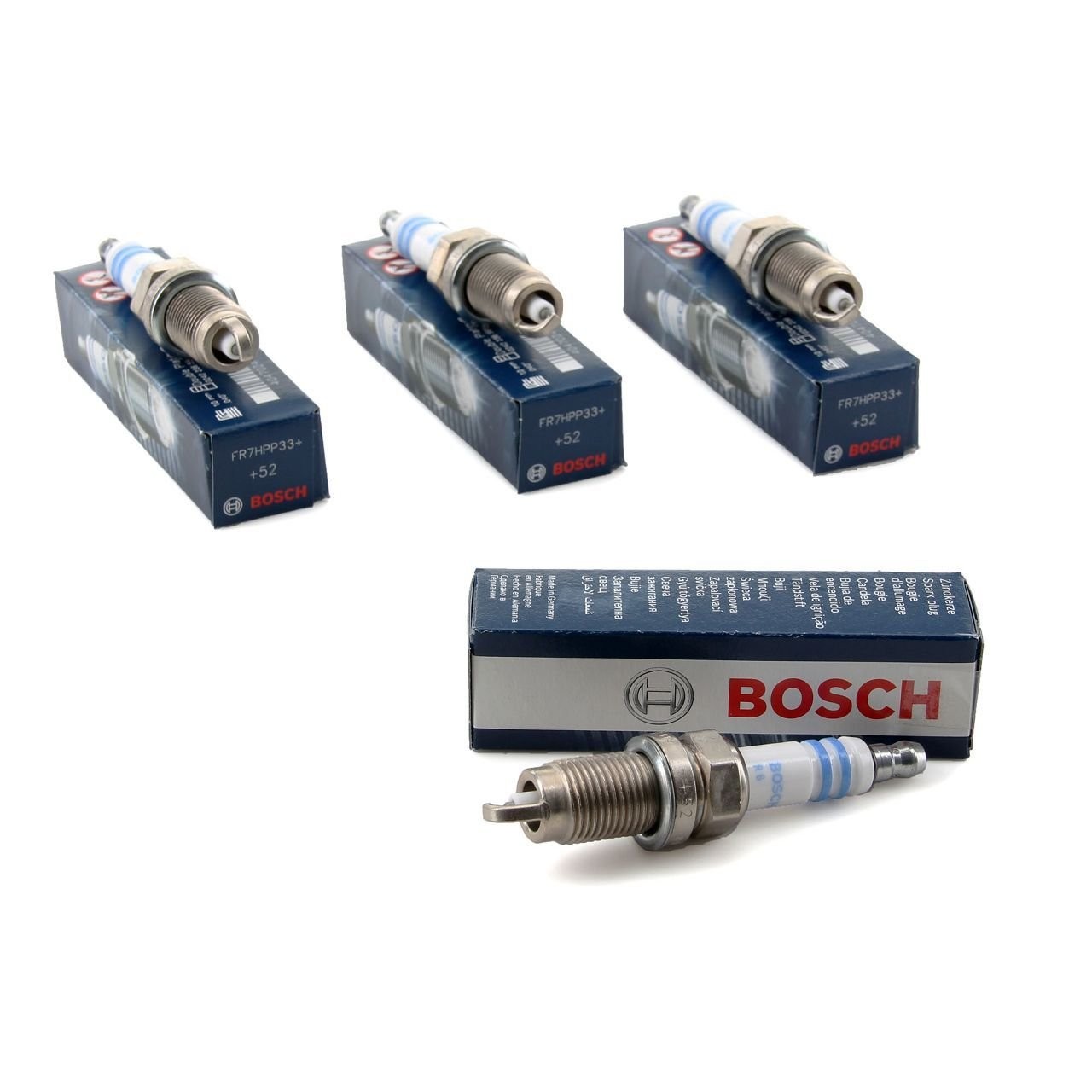BOSCH 0242236566 | Seat İbiza 2010-2015 1.4 / 1.2 Motor Ateşleme Bujisi Takım (PLATİNİUM)