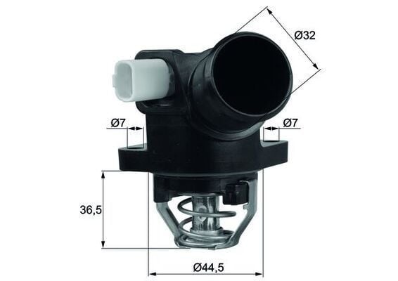 MAHLE TM32103 | Termostat 103°C 06-207-1007-C2-C3-206 + 1.4İ