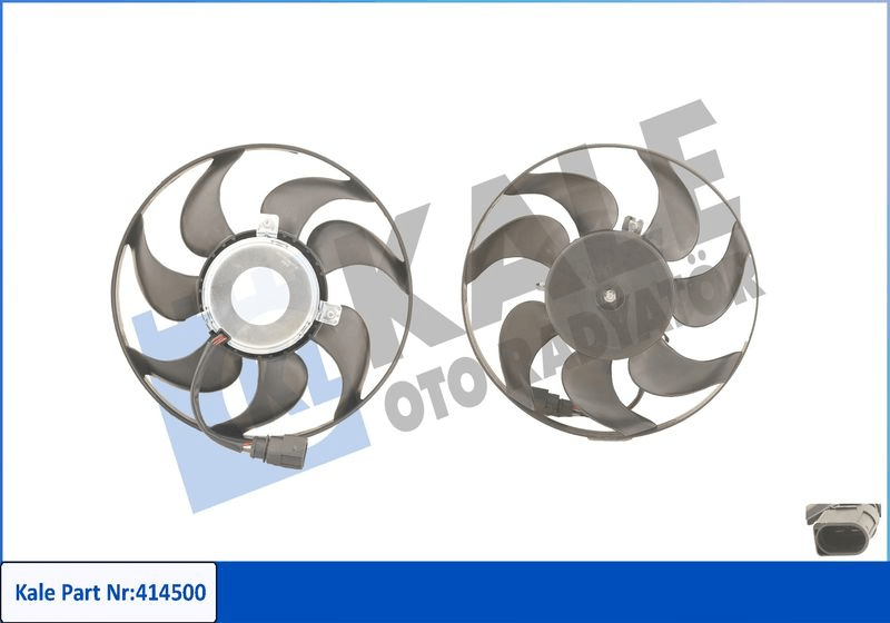 KRAFTVOLL 414500 | Volkswagen Passat 2005-2014 Model Arası Küçük Fan Motoru
