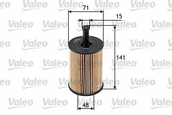 VALEO 586506 | Yağ Filtresi Volkswagen Golf V, Plus 1.9, Touran 1.9, Audi A2, A3, A4, A5