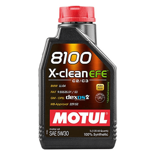 MOTUL 305-109470 | 8100 X-Clean 5W30 EFE Motor Yağı Partiküllü 1 LT