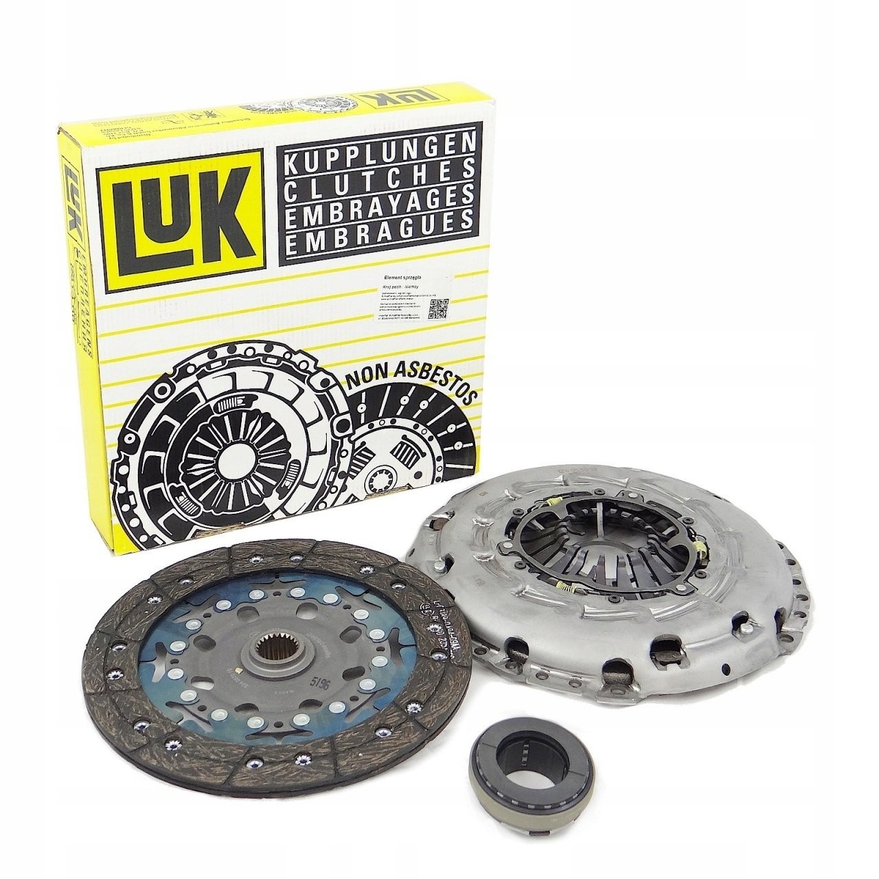 LUK 622166700 | Mercedes W202 Kasa C200 Debriyaj Seti Yüksek Balata (622166700)