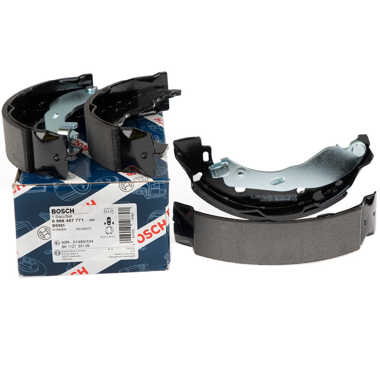 BOSCH 0986487771 | Peugeot 207 Arka Fren Balata Takımı Kampana