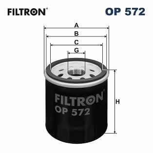 FILTRON OP572 | Yağ Filtresi Corolla-Avensis-Yaris