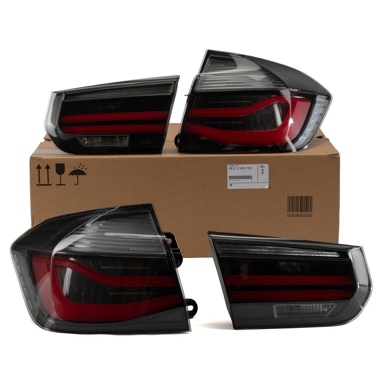 BMW 63212450105 | F30 Kasa Füme Stop Lamba Seti İç Ve Dış Takım M-Performance Orijinal