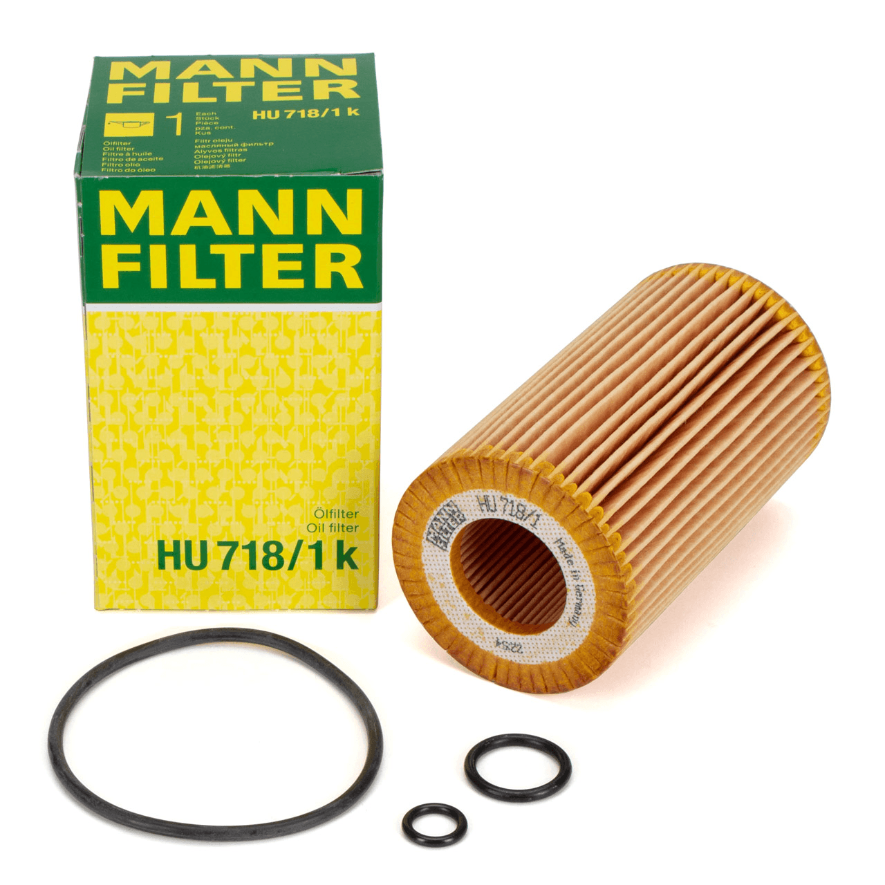 MANN HU718-1K | Mercedes W203 Kasa C220 CDI Yağ Filtresi