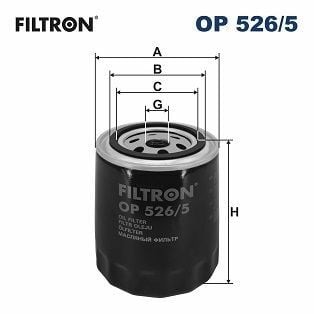 FILTRON OP526-5 | Yağ Filtresi 97-06 Passat 2.8 V6