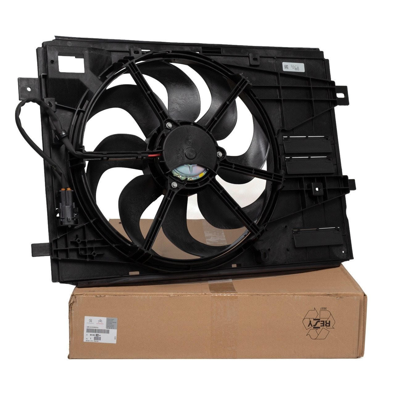 PSA 9836638080 | Peugeot 3008 Fan Motoru Komple Orijinal