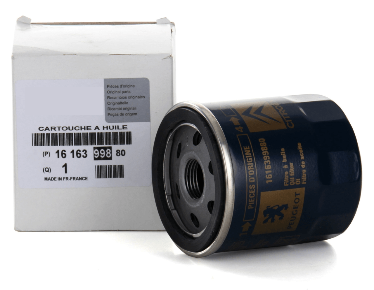 PSA 1616399880 | Cıtroen C1 1.0 Motor Benzinli Yağ Filtresi Orijinal