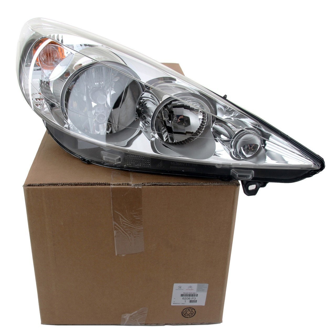 PSA 6206.P3 | Peugeot 206+ Plus 2010-2012 Ön Sağ Far Orijinal