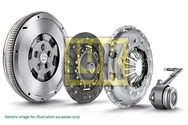 LUK 600020000 | Dmf Volant (Debriyaj Seti + Bilya + Volan Çift Kütle) Focus C Max Cap 04-08 Focus II Cb4 04-11 1.6 Tc
