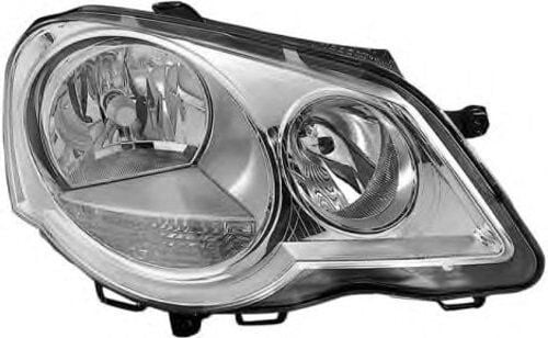 DEPO 441-11A8R-LD-EM | Volkswagen Polo 2005-2009 Far Komple Sağ