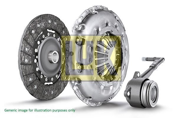 LUK 624371034 | Debriyaj Seti Volvo S80 II 10-15 1.6 D V70 III (135) 1.6 D 10-15 D 4164 T