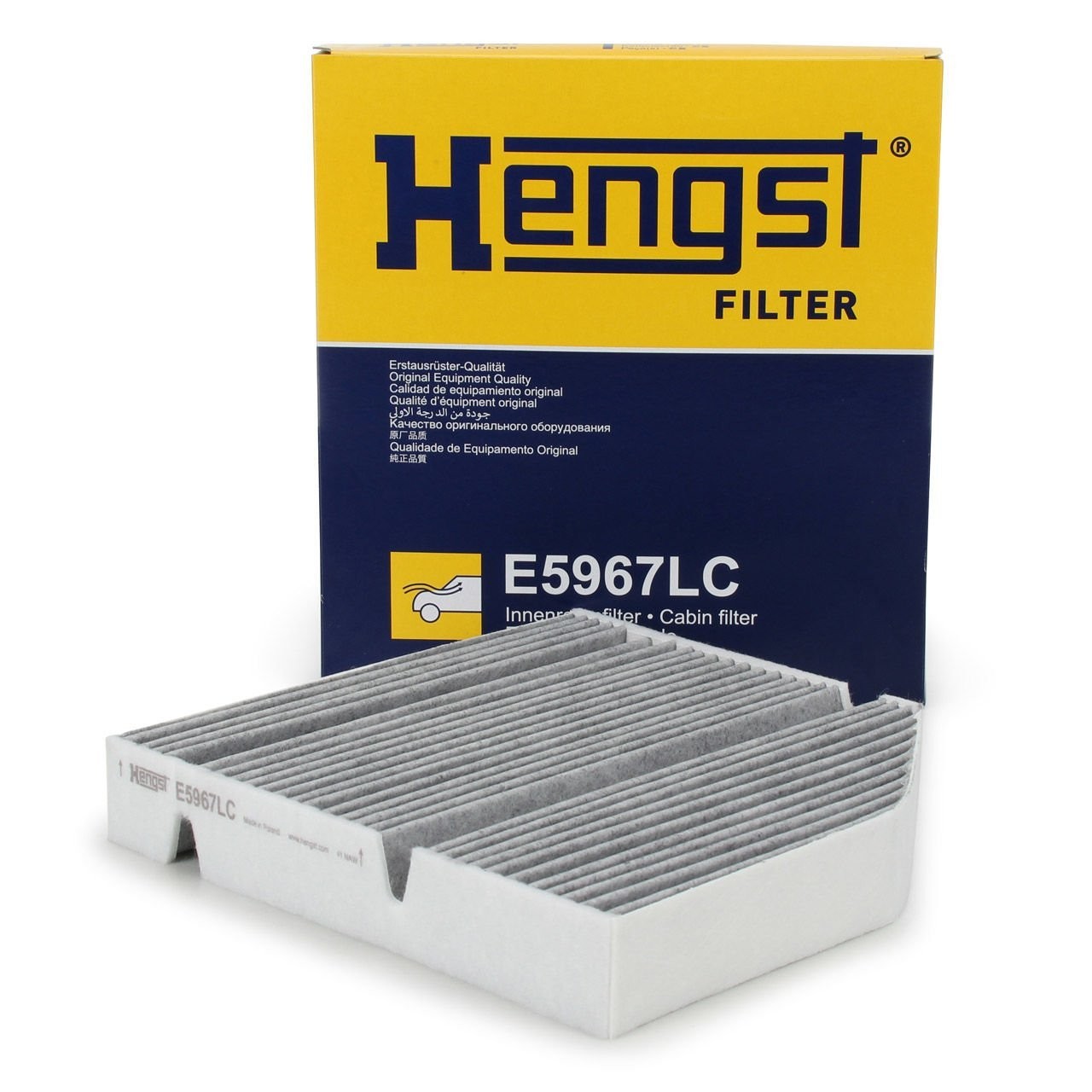 HENGST E5967LC | Mercedes C Serisi W205 Karbonlu Polen Filtresi