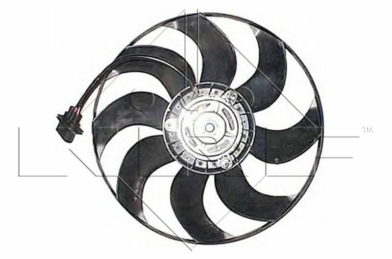 NRF 47375 | Fan Motoru (300W 390mm) Cordoba Ibıza Iv V Fabia Roomster Polo