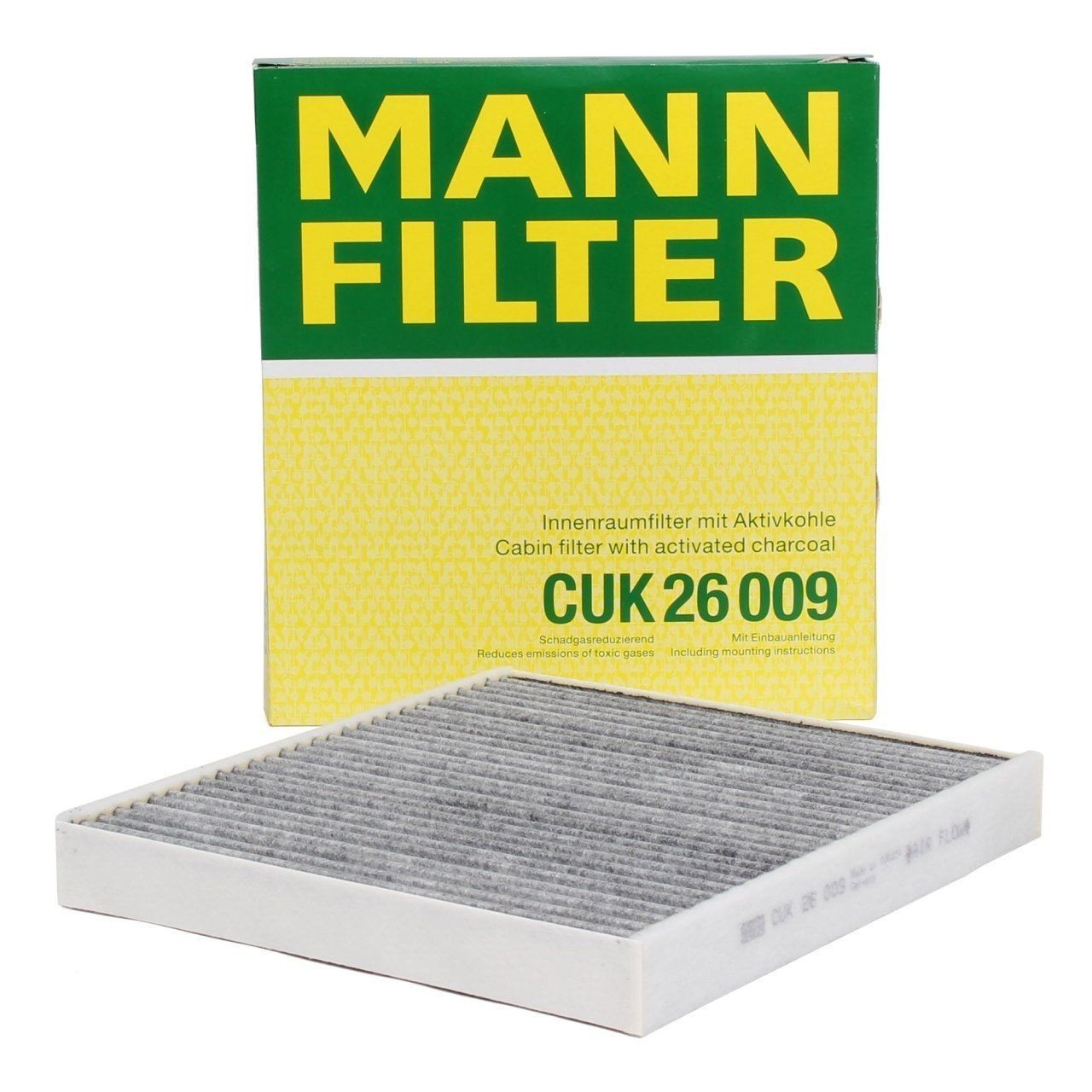 MANN CUK26009 | Volkswagen Kodiaq Karbonlu Polen Filtresi