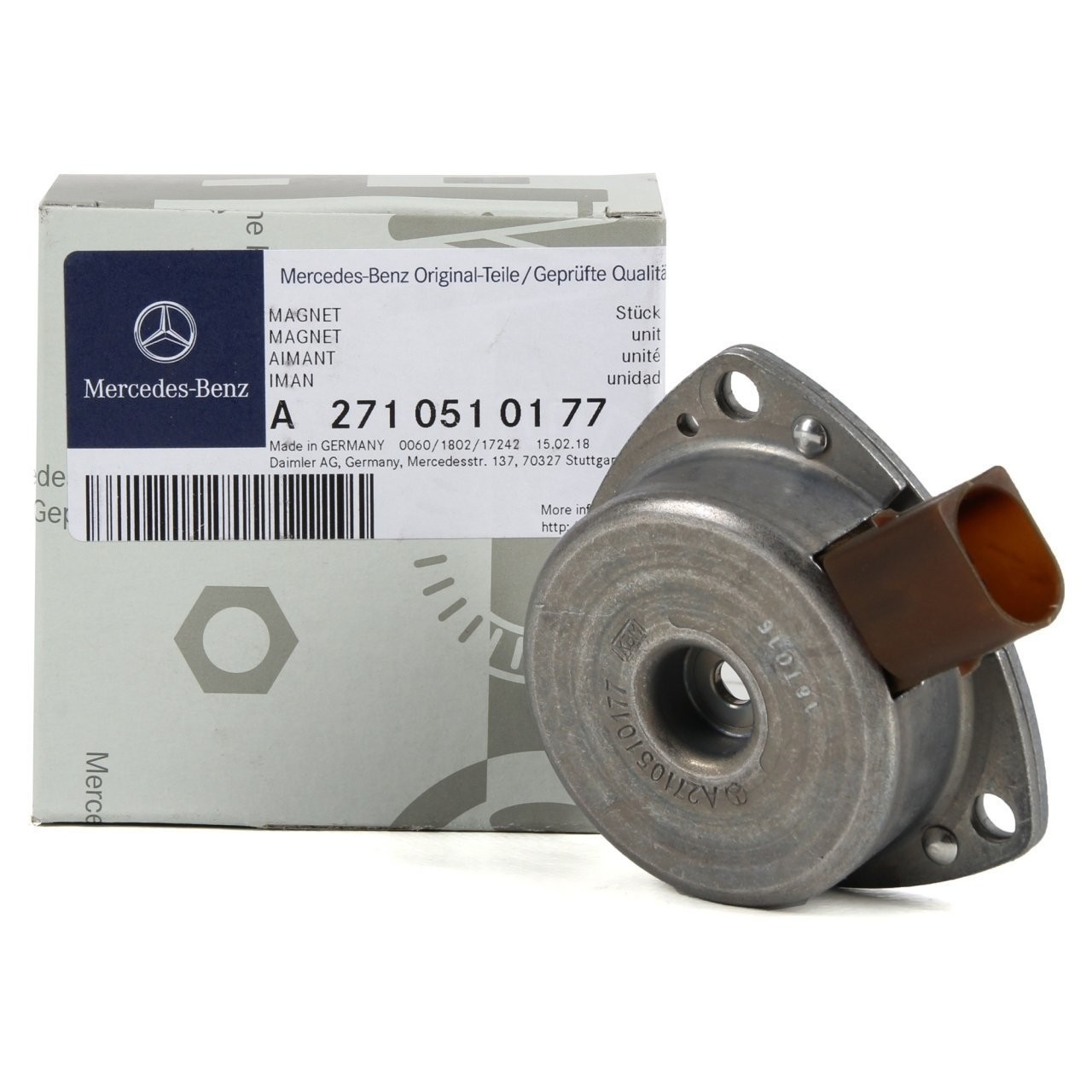 MERCEDES-BENZ A2710510177 | W203 Kasa C180 Kompressor 271 Motor Eksantrik Ayar Manyetik Valfi Orijinal