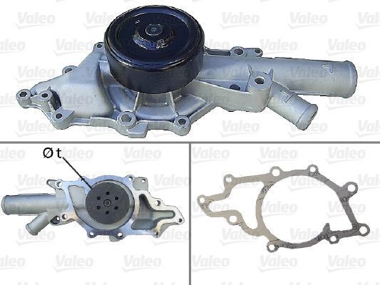 VALEO 506831 | Su Pompası Mercedes-C 211 Motor Soğutma Bınek (Ithal)
