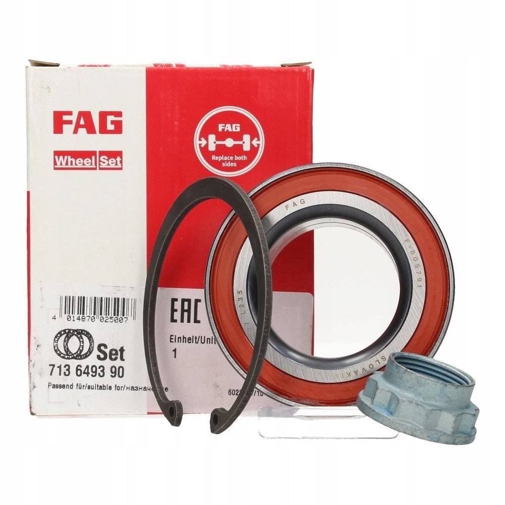 FAG 713649390 | Bmw 3 Serisi E90 Kasa Arka Tekerlek Rulmanı (Aks Bilyası)