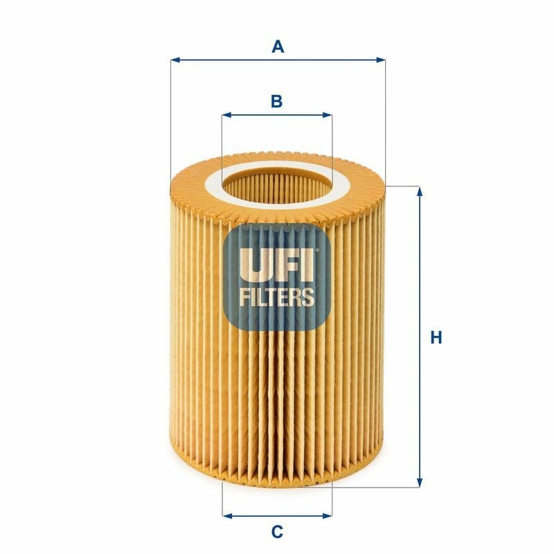 UFI 25.004.00 | Yağ Filtresi BMW E36 E46 E38 E39 E60 E65 E83 E53 Z3 E36 Z4 E85