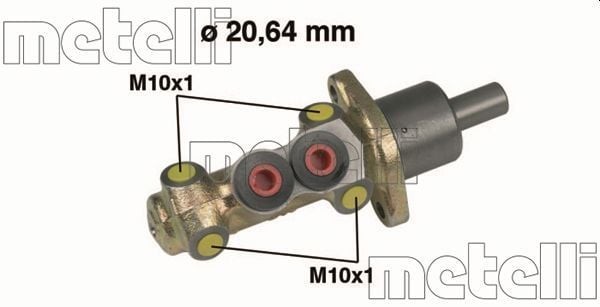 METELLI 05-0207 | Ana Merkez VW Golf III,Caddy II 20,64