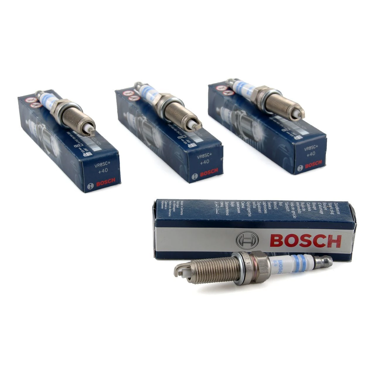 BOSCH 0242129510 | Peugeot 206 1.4 16 Valf Benzinli Ateşleme Buji Takımı 4 Adet