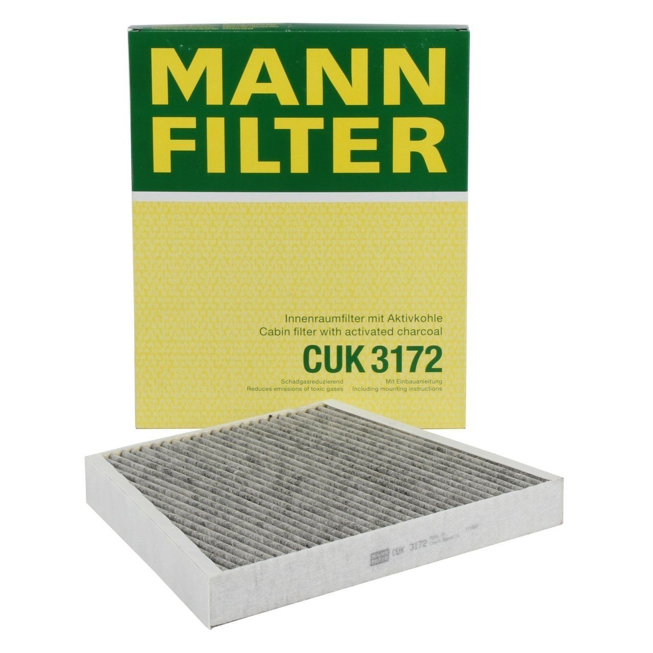 MANN CUK3172 | Mercedes W211 Kasa Karbonlu Polen Filtresi