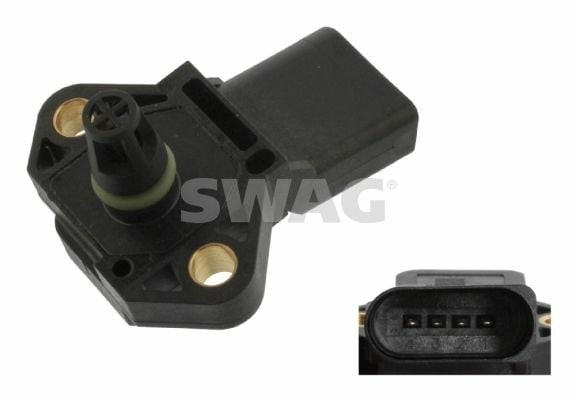 SWAG 30936116 | Turbo Basınç Sensörü T5 2.5 TDI Polo 1.9 TDI Passat 1.9 2.0 TDI Jetta 2.0 TDI Golf V 1.4 1.9