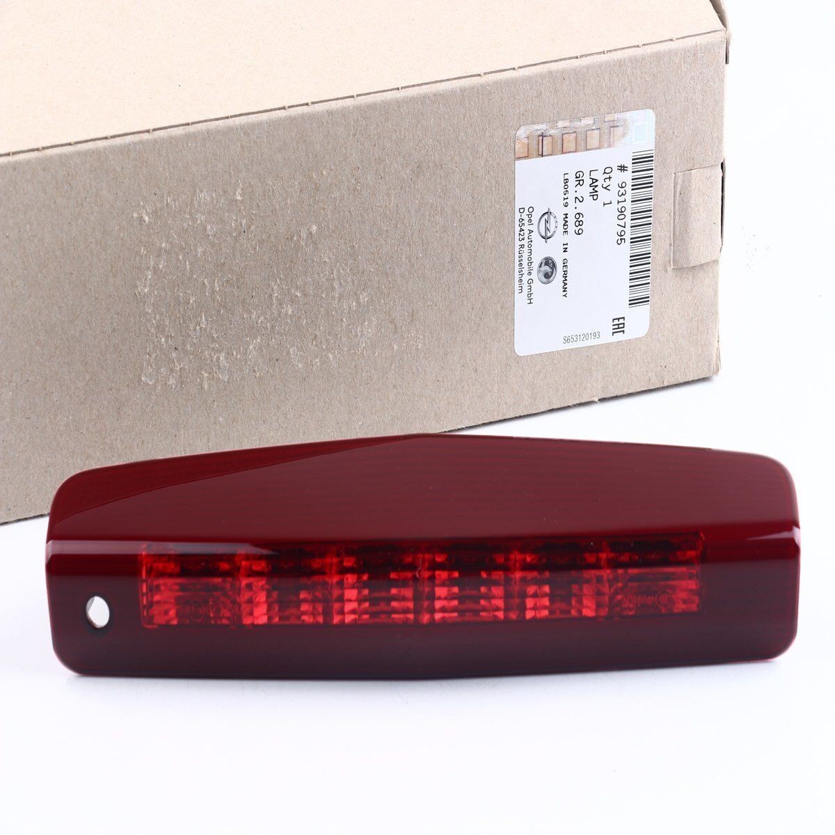 PSA 93190795 | Opel Astra H HB 3.Stop (Ek Fren) Lambası Orijinal
