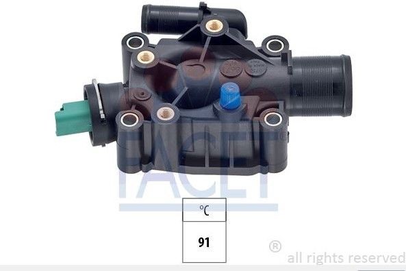 FACET 7.8671 | Citroen C2 1.4 1.6 Benzinli Termostat