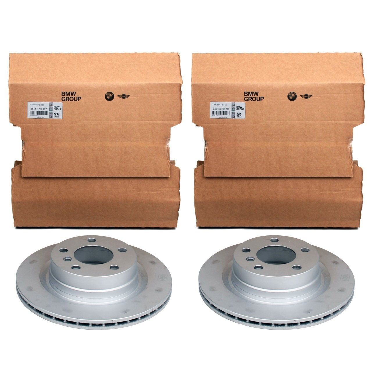 BMW 34216792227 | F30 Kasa 318i Arka Fren Disk Takımı Orijinal