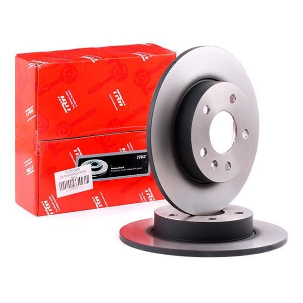 TRW DF4051 | Opel Meriva B Arka Fren Disk Takım 5 Bijon