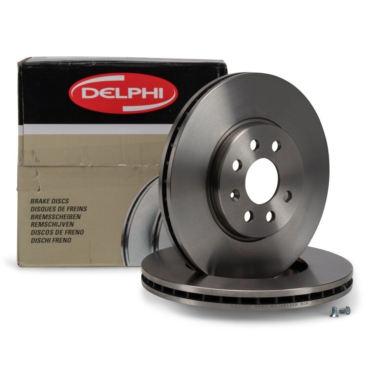 DELPHI BG3989 | Opel Meriva A Ön Fren Diski 4 Bijonlu