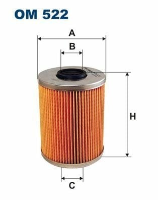 FILTRON OM522 | Yağ Filtresi E36 Dısel