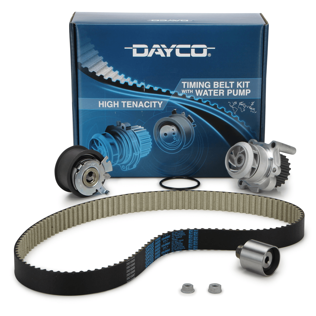 DAYCO KTBWP2964 | Triger Seti + Su Pompası *Teflonlu Kayıs* (VW Caddy 04-11 Golf 02-09 Passat 03-11 Polo 02-10 Transporter T5 1.9 03-10 Audi A3 01-13 A4 01-08) Bjb-Bxe-Axb-Asz