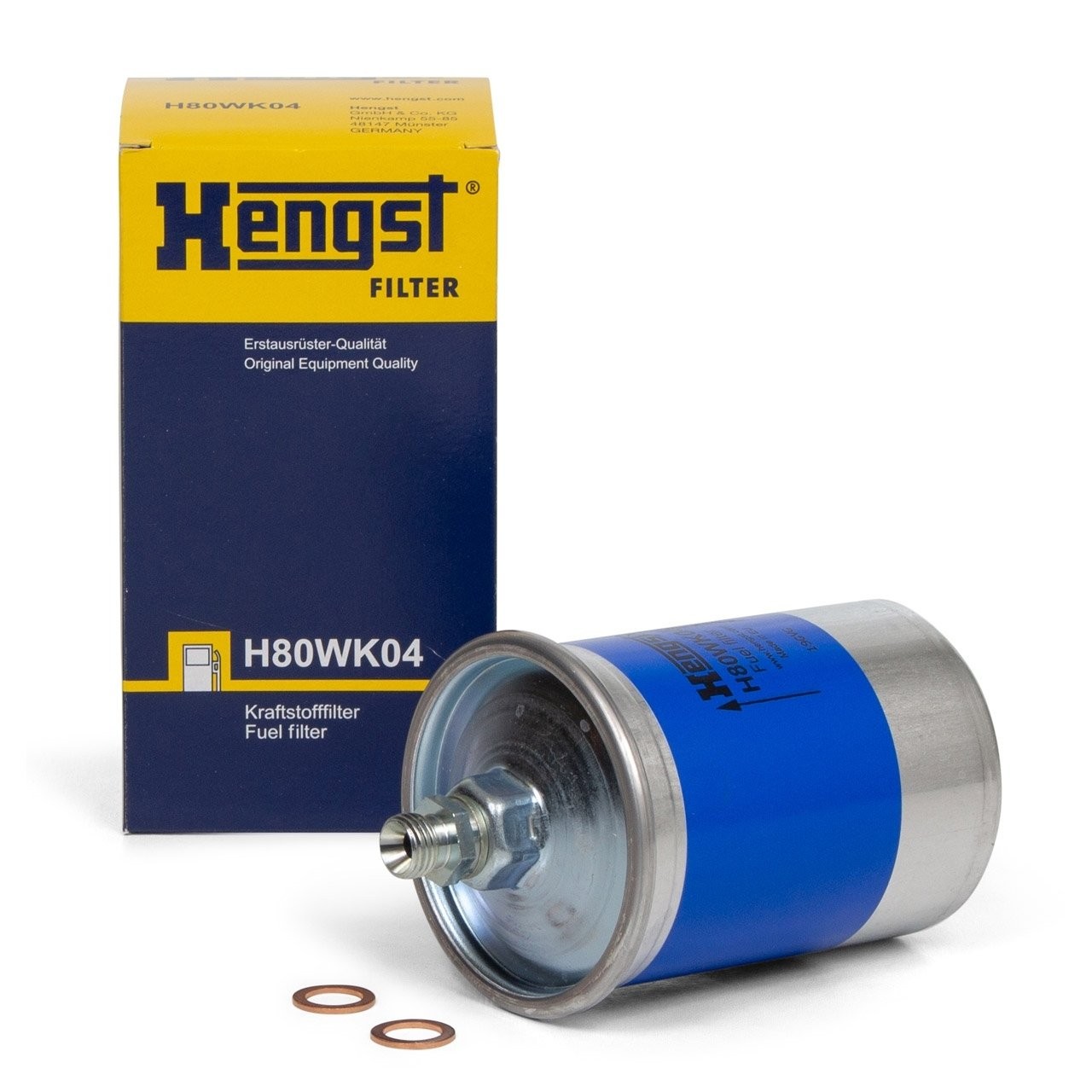 HENGST H80WK04 | Mercedes W201 Kasa 190 E Benzin Yakıt Filtresi