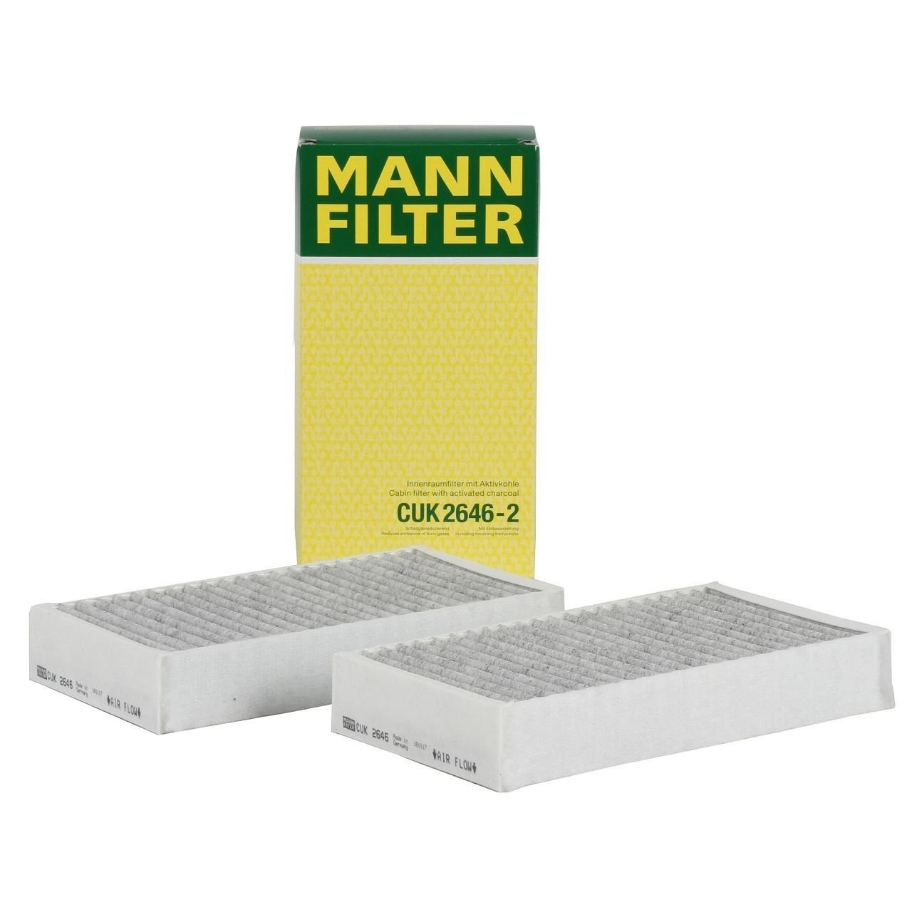MANN CUK2646-2 | Mercedes W164 Kasa ML 320 CDI Polen Filtresi