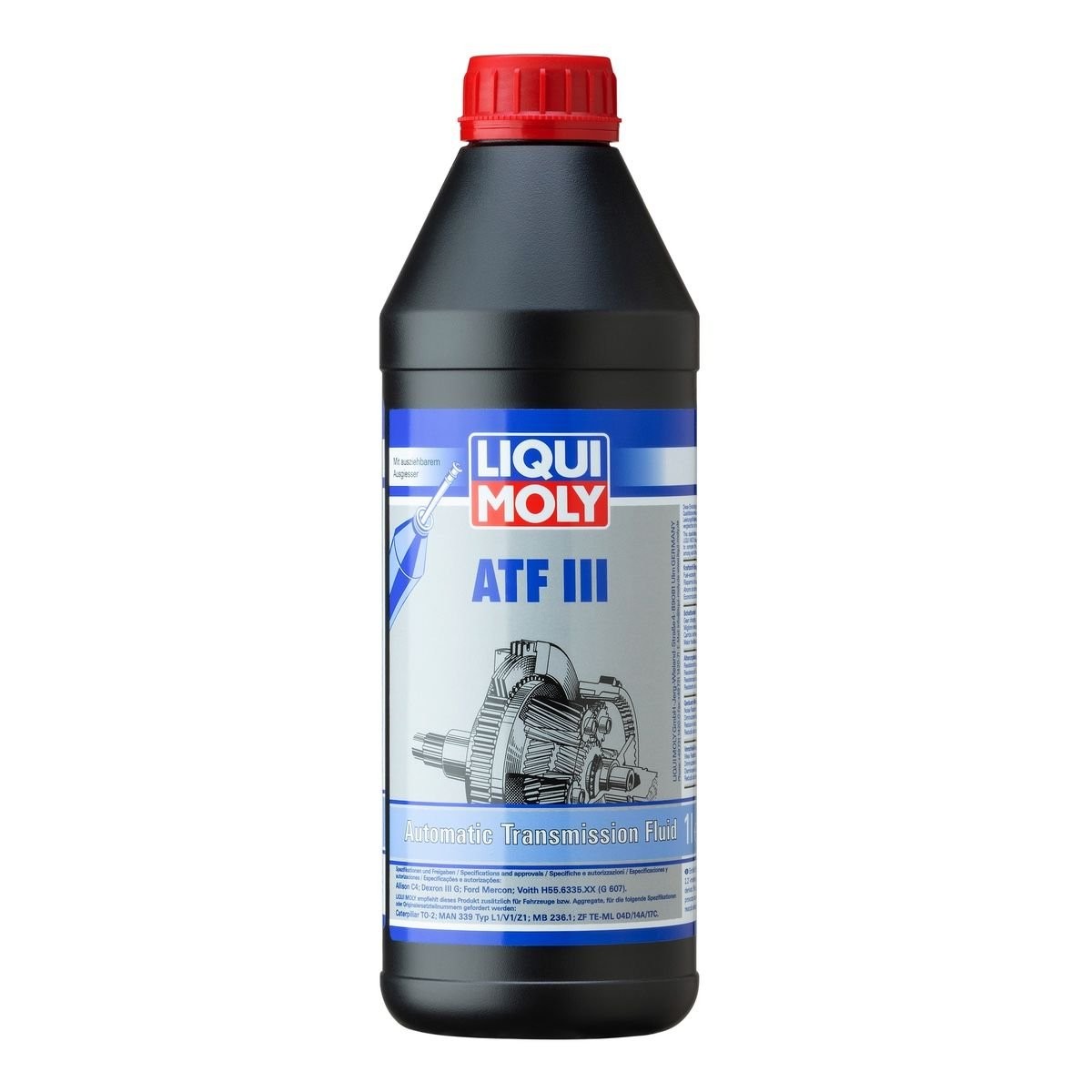 LIQUI MOLY 1043 | ATF III Manuel / Otomatik Şanzıman Yağı 1 Litre (1043)