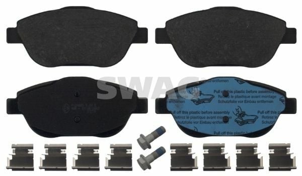 SWAG 62916888 | Ön Fren Balatası C3 III Ds3 C3 Picasso P2008 Epc Dv6c (11 / 2009)