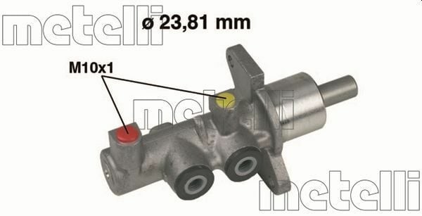 METELLI 05-0379 | Fren Ana Merkez Opel Astra G / Zafira A