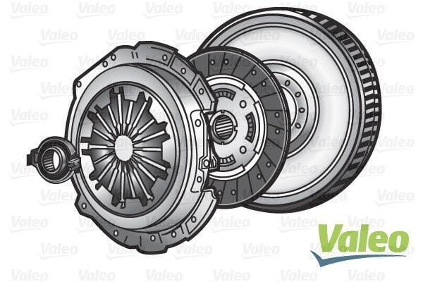 VALEO 835209 | Sabit Volan + Debriyaj Tk 04-T.Prt T5-Caddy-Glf.5 1.9Tdi Luk Tipi (Sabit Volanlı)