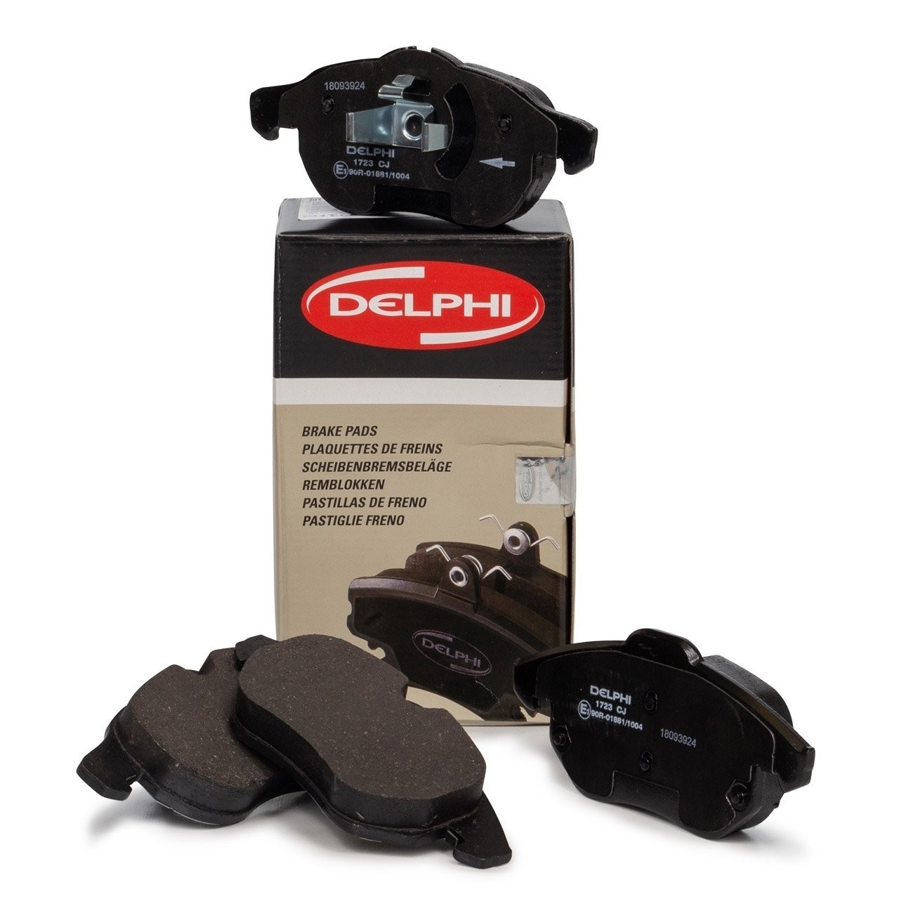 DELPHI LP1723 | Opel Vectra C Ön Fren Balata Takımı