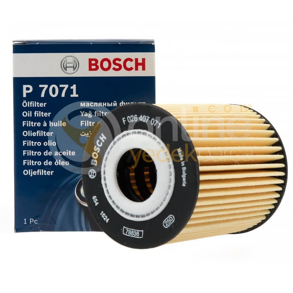 BOSCH F026407071 | Chevrolet Epica 2.0 Dizel Yağ Filtresi